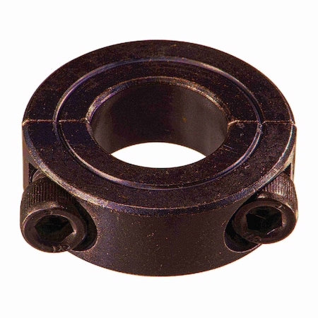 Midwest Fastener 3/4" Black Oxide Steel Double Split Shaft Collar 2PK 933512